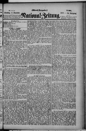 Nationalzeitung on Dec 11, 1877