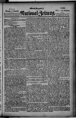 Nationalzeitung on Dec 17, 1877