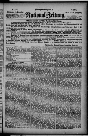 Nationalzeitung vom 19.12.1877
