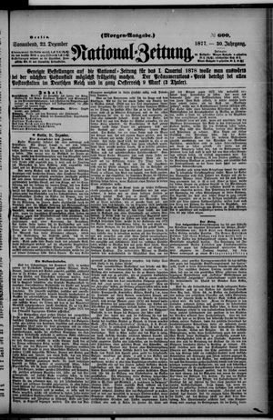 Nationalzeitung on Dec 22, 1877