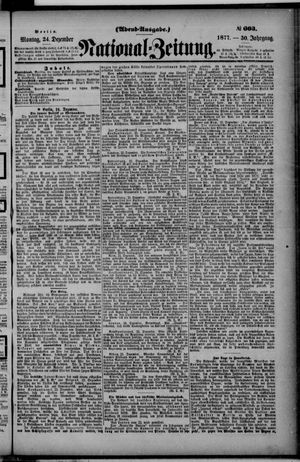 Nationalzeitung on Dec 24, 1877