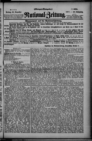 National-Zeitung vom 28.12.1877