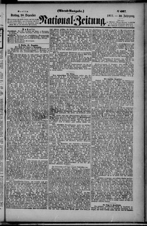 National-Zeitung vom 28.12.1877
