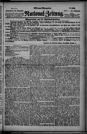 Nationalzeitung vom 29.12.1877