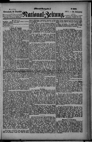 Nationalzeitung vom 29.12.1877