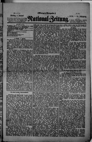 Nationalzeitung vom 04.01.1878