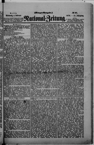Nationalzeitung vom 06.02.1878