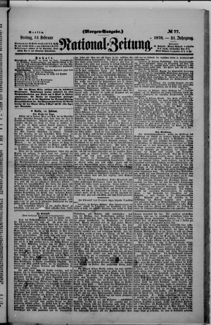National-Zeitung on Feb 15, 1878
