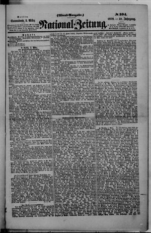 Nationalzeitung on Mar 2, 1878