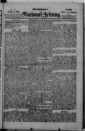 National-Zeitung vom 15.03.1878