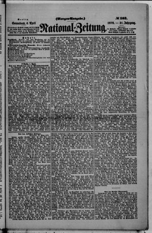 National-Zeitung vom 06.04.1878
