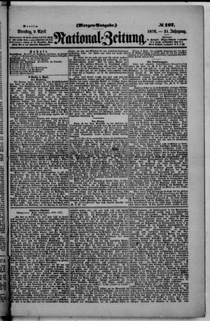 Nationalzeitung vom 09.04.1878