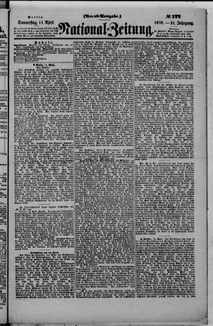 Nationalzeitung vom 11.04.1878