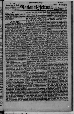 National-Zeitung vom 18.04.1878