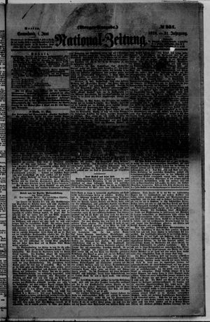 Nationalzeitung vom 01.06.1878