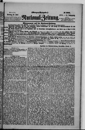 Nationalzeitung on Jun 21, 1878