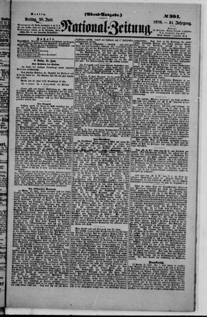 National-Zeitung vom 28.06.1878