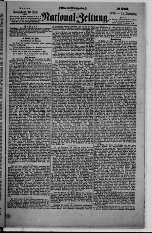 National-Zeitung vom 29.06.1878