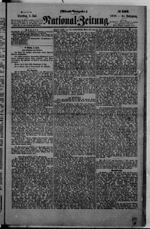 Nationalzeitung on Jul 2, 1878