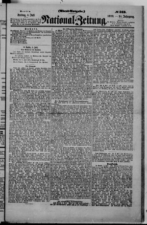 Nationalzeitung on Jul 5, 1878