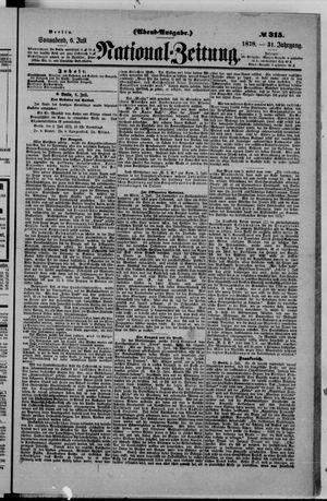 National-Zeitung vom 06.07.1878