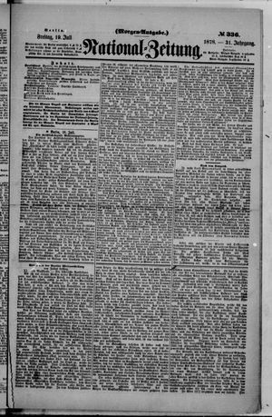 National-Zeitung vom 19.07.1878