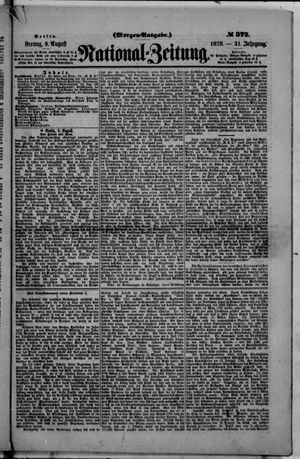 Nationalzeitung vom 09.08.1878