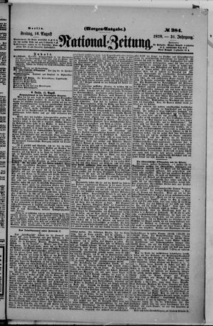 National-Zeitung vom 16.08.1878