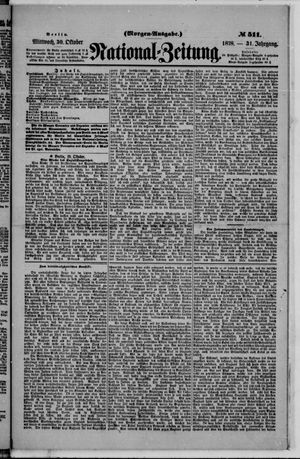 National-Zeitung on Oct 30, 1878