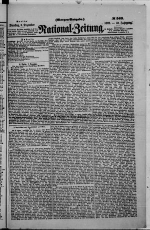 National-Zeitung vom 03.12.1878