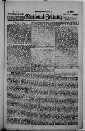 National-Zeitung vom 05.12.1878