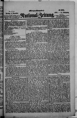 National-Zeitung on Dec 6, 1878