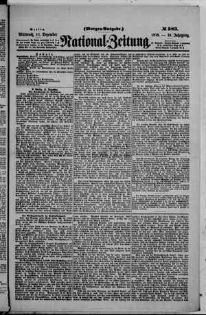 National-Zeitung on Dec 11, 1878