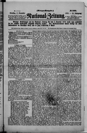 National-Zeitung vom 17.12.1878