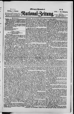 Nationalzeitung vom 03.01.1879
