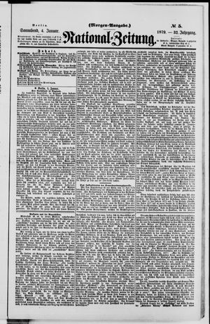 Nationalzeitung on Jan 4, 1879