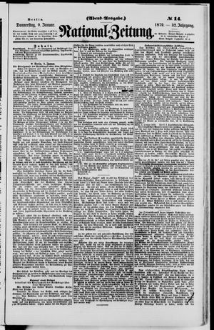 Nationalzeitung vom 09.01.1879