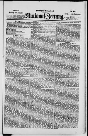 Nationalzeitung vom 10.01.1879