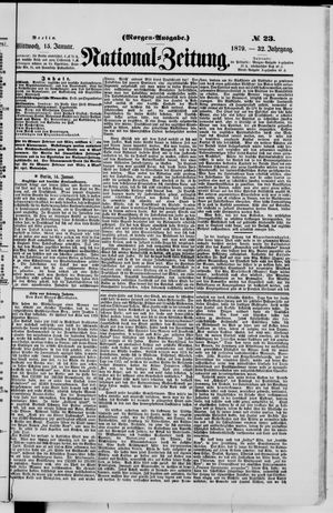 Nationalzeitung on Jan 15, 1879