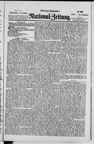 National-Zeitung vom 18.01.1879