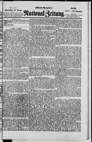 Nationalzeitung on Jan 23, 1879