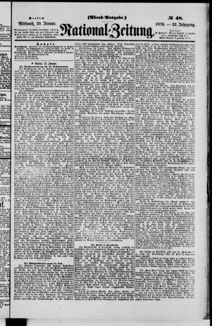 Nationalzeitung on Jan 29, 1879