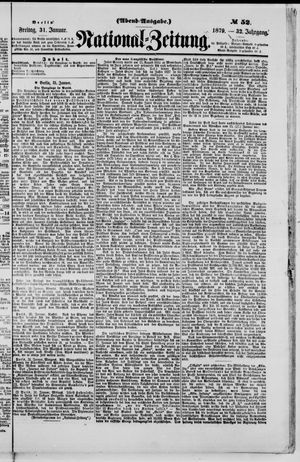 Nationalzeitung on Jan 31, 1879