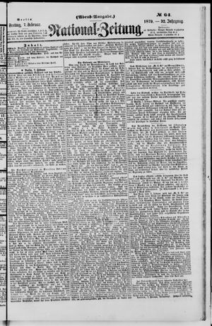 National-Zeitung vom 07.02.1879