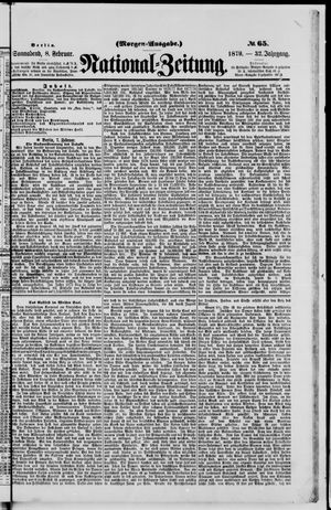 Nationalzeitung vom 08.02.1879