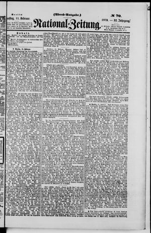 Nationalzeitung vom 11.02.1879