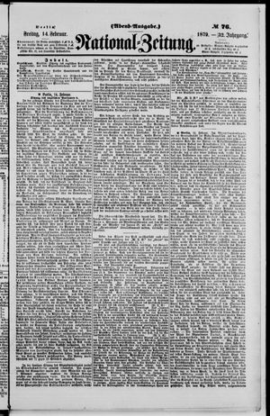 National-Zeitung vom 14.02.1879