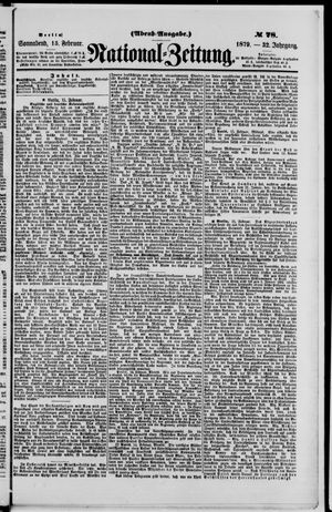 Nationalzeitung on Feb 15, 1879