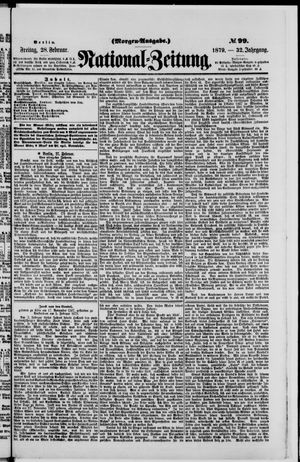 Nationalzeitung on Feb 28, 1879