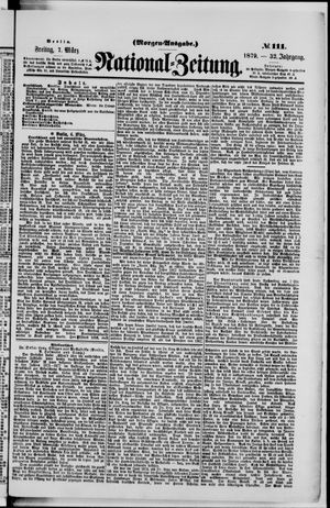 National-Zeitung vom 07.03.1879